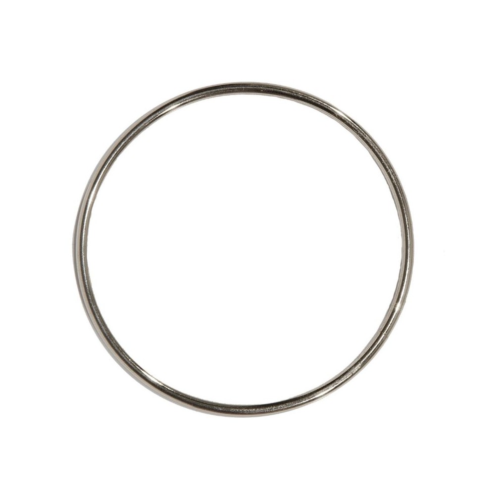 Anello in metallo 12 pz. dm8 Silver